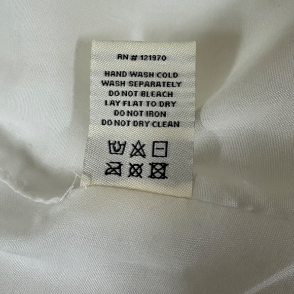 FREE MARKET WHITE FULLY LINED VEST SILVER BUTTONS JR L - Picture 6 of 8